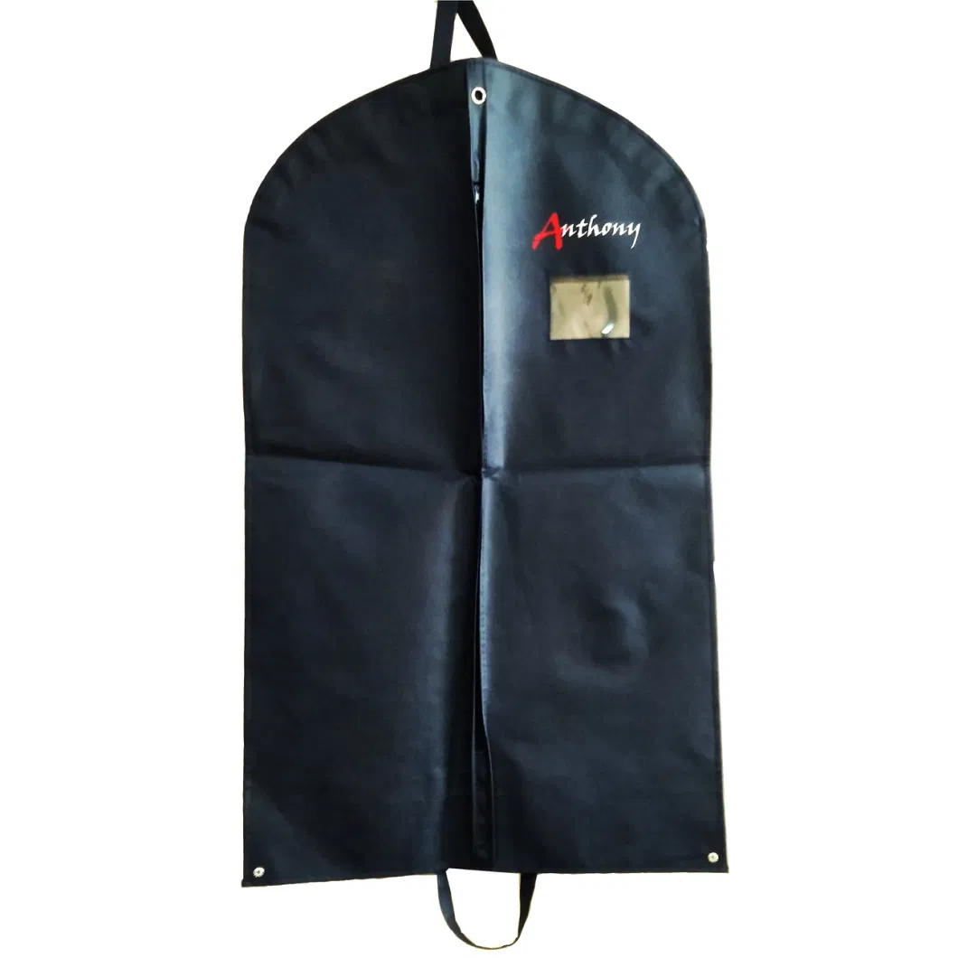 Non-Woven Foldable Suit Cover Garment Bags for Suits and Dresses