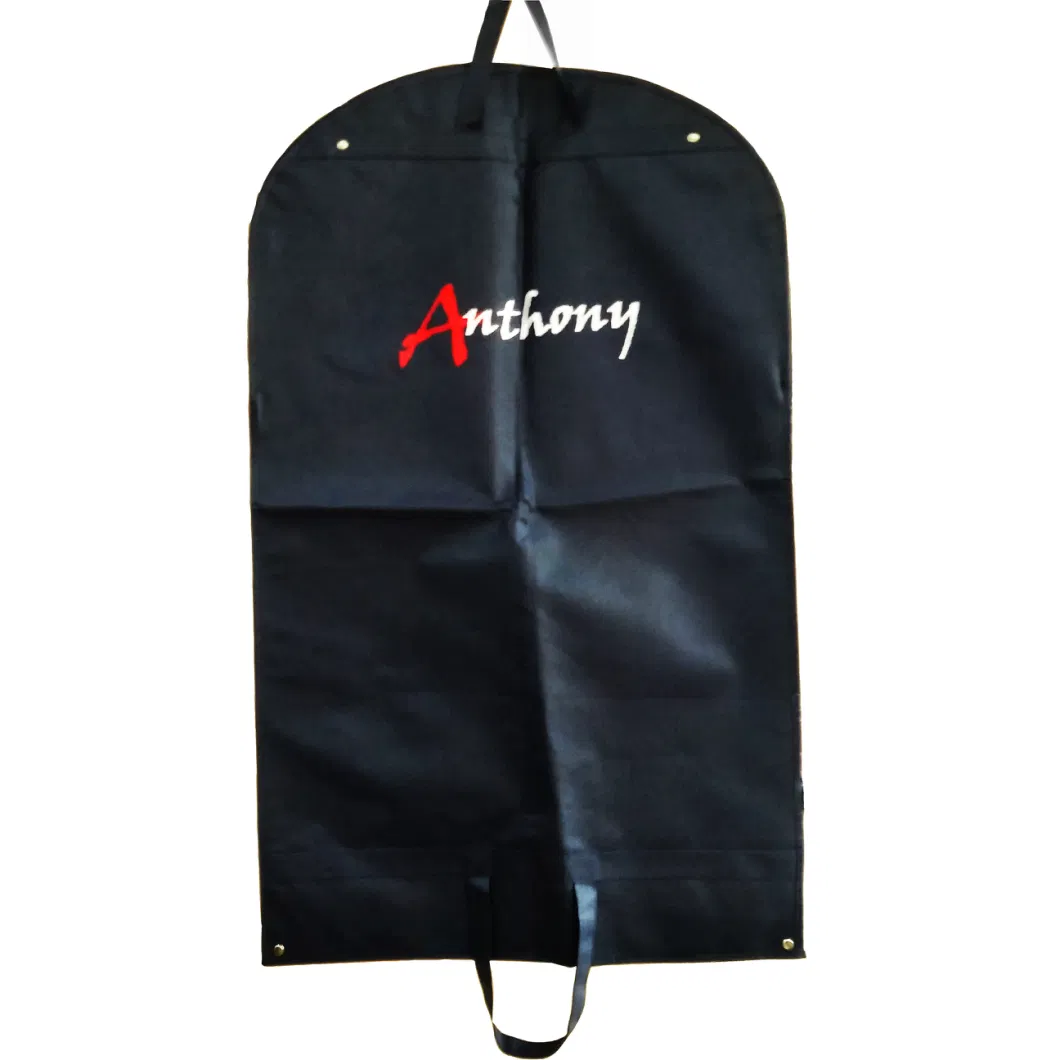 Non-Woven Foldable Suit Cover Garment Bags for Suits and Dresses