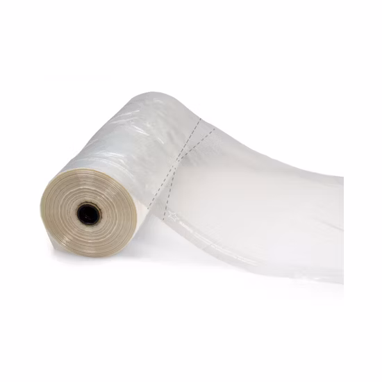 Plástico a prueba de polvo PE transparente ropa colgante traje de hombre cubierta de bolsa de ropa de lujo Paquete de cremallera bolsa de traje para almacenamiento en armario